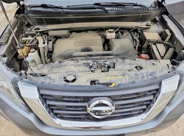 5N1DR2CM7LC603902 2020 NISSAN PATHFINDER Gray Engine compartment view