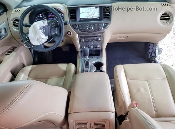 5N1DR2CM9LC617364 2020 NISSAN PATHFINDER Белый Вид панели приборов