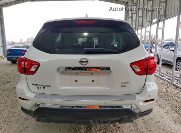 5N1DR2CM9LC617364 2020 NISSAN PATHFINDER Белый Вид сзади