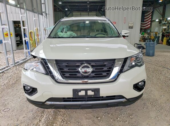 5N1DR2CM9LC617364 2020 NISSAN PATHFINDER Белый Вид спереди