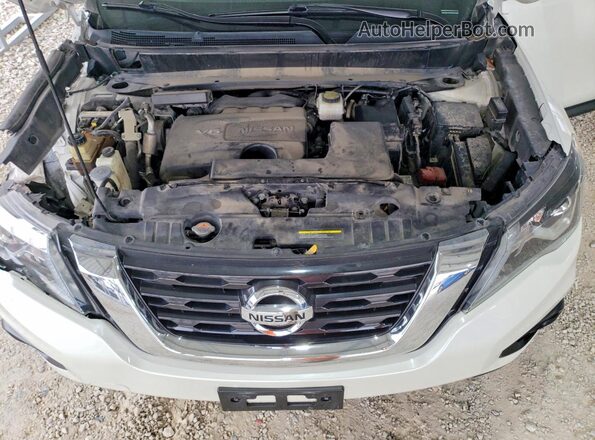 5N1DR2CM9LC617364 2020 NISSAN PATHFINDER Белый Вид подкапотного пространства