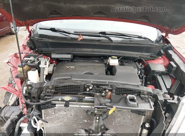 5N1DR2CM9LC622547 2020 NISSAN PATHFINDER Red Вид ззаду