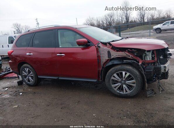 5N1DR2CM9LC622547 2020 NISSAN PATHFINDER Red Панорамний вид салону 360°