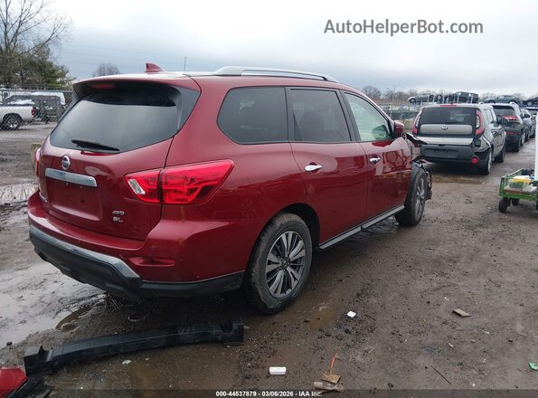 5N1DR2CM9LC622547 2020 NISSAN PATHFINDER Red Задня права чверть