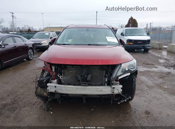 5N1DR2CM9LC622547 2020 NISSAN PATHFINDER Red Вид задньої частини салону