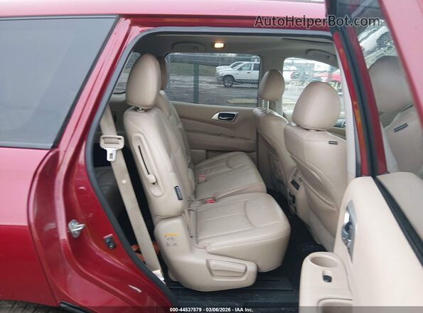 5N1DR2CM9LC622547 2020 NISSAN PATHFINDER Red Вид наклейки з VIN-кодом