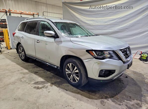 5N1DR2MM0HC628615 2017 NISSAN PATHFINDER Серебряный Передняя правая четверть