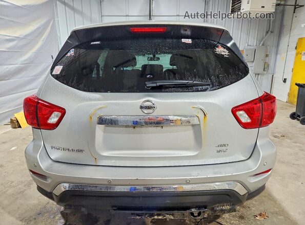 5N1DR2MM0HC628615 2017 NISSAN PATHFINDER Серебряный Вид сзади