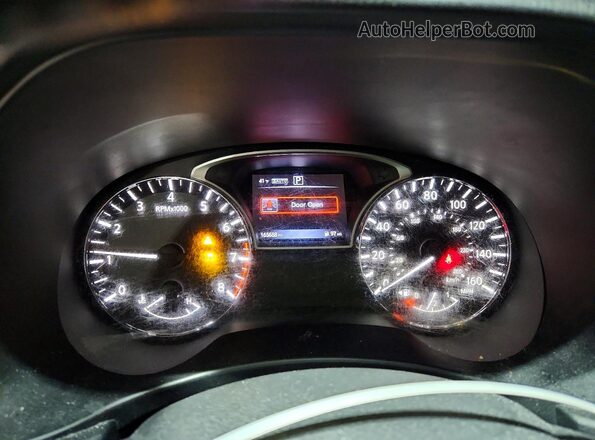 5N1DR2MM0HC628615 2017 NISSAN PATHFINDER Серебряный Вид щитка приборов