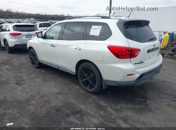 5N1DR2MM0JC643427 2018 NISSAN PATHFINDER Белый Задняя левая четверть