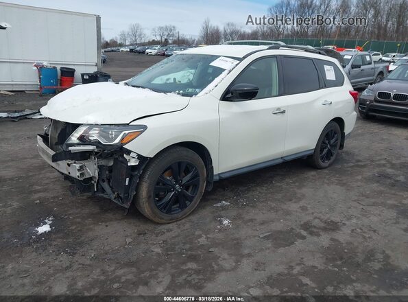 5N1DR2MM0JC643427 2018 NISSAN PATHFINDER Белый Передняя левая четверть