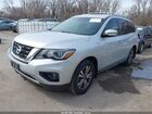 2018 Nissan Pathfinder Sv Silver vin: 5N1DR2MM0JC670594