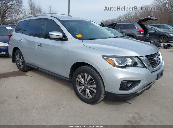 5N1DR2MM0JC670594 2018 NISSAN PATHFINDER Silver Delantero derecho
