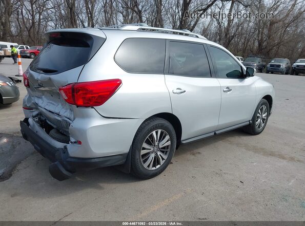 5N1DR2MM0JC670594 2018 NISSAN PATHFINDER Silver Trasero derecho