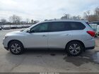 2018 Nissan Pathfinder Sv Silver vin: 5N1DR2MM0JC670594