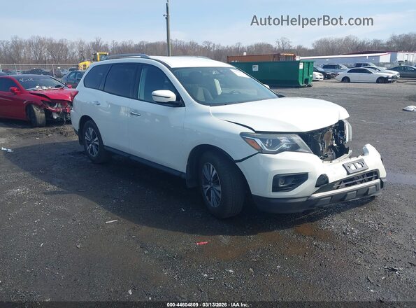 5N1DR2MM1HC697426 2017 NISSAN PATHFINDER White Передня права чверть