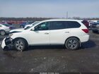 2017 Nissan Pathfinder S White vin: 5N1DR2MM1HC697426