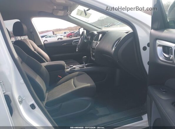 5N1DR2MM1HC697426 2017 NISSAN PATHFINDER White Вид салону спереду