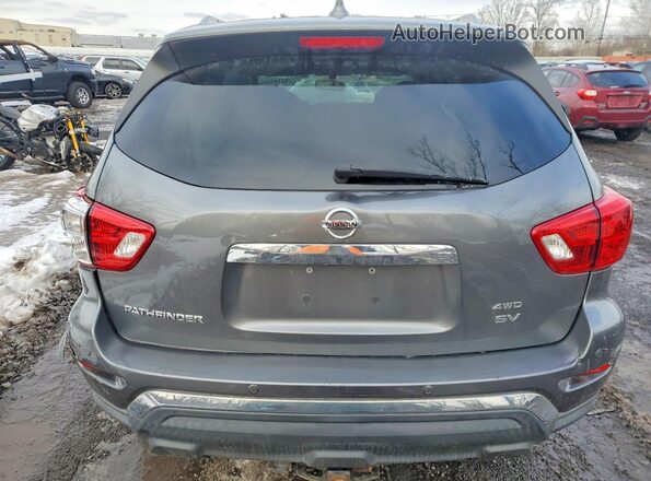 5N1DR2MM1KC596944 2019 NISSAN PATHFINDER Серый Вид сзади