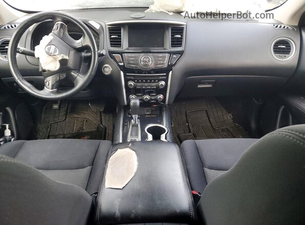 5N1DR2MM1KC596944 2019 NISSAN PATHFINDER Серый Вид панели приборов