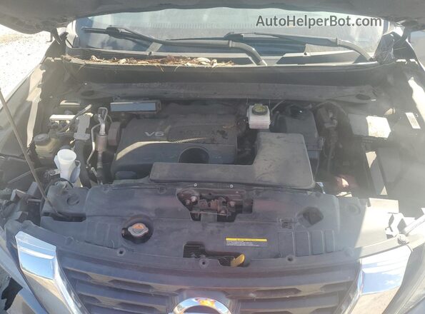 5N1DR2MM1KC602077 2019 NISSAN PATHFINDER Gray ძრავის განყოფილების ხედი