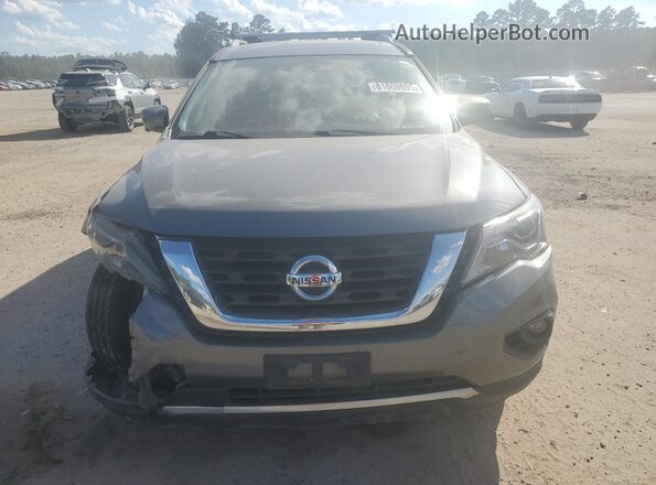 5N1DR2MM1KC602077 2019 NISSAN PATHFINDER Gray წინა ხედი