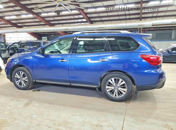 5N1DR2MM2KC585774 2019 NISSAN PATHFINDER Синий Задняя левая четверть