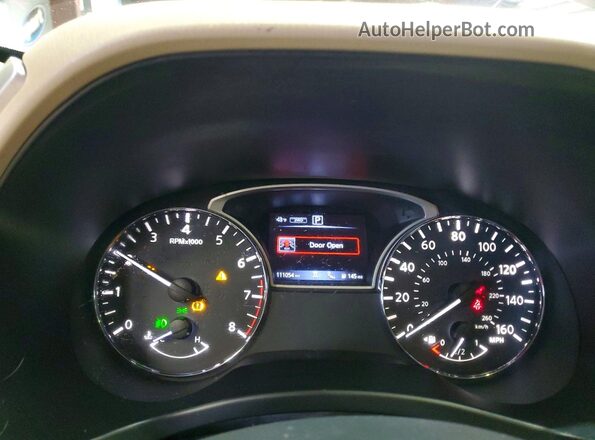 5N1DR2MM2KC585774 2019 NISSAN PATHFINDER Синий Вид щитка приборов