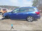 2019 Nissan Pathfinder S Синий vin: 5N1DR2MM2KC653006