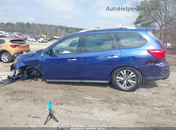 5N1DR2MM2KC653006 2019 NISSAN PATHFINDER Синий Панорамный вид салона 360°