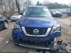 2019 Nissan Pathfinder S Синий vin: 5N1DR2MM2KC653006
