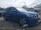 2019 Nissan Pathfinder S Синий vin: 5N1DR2MM2KC653006