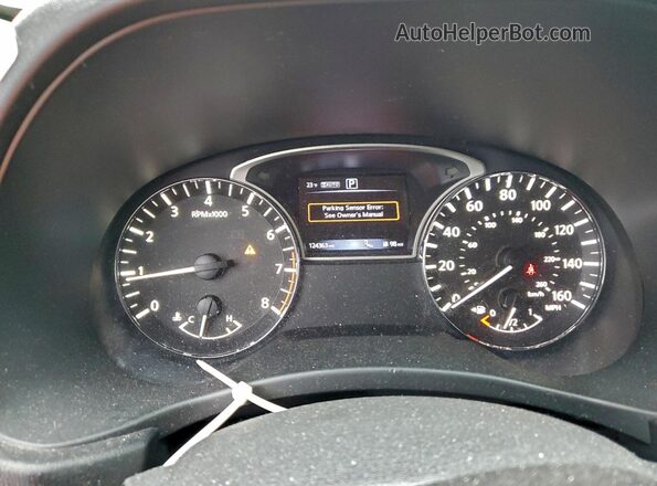5N1DR2MM3HC659308 2017 NISSAN PATHFINDER Black Widok zestawu wskaźników