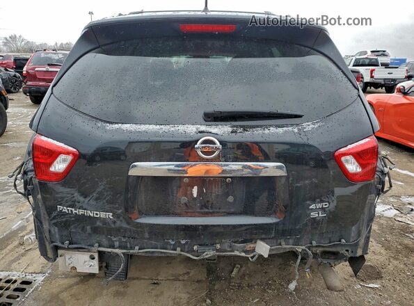 5N1DR2MM3HC659308 2017 NISSAN PATHFINDER Black Widok z tyłu