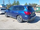 2019 Nissan Pathfinder Sv Синий vin: 5N1DR2MM3KC582110