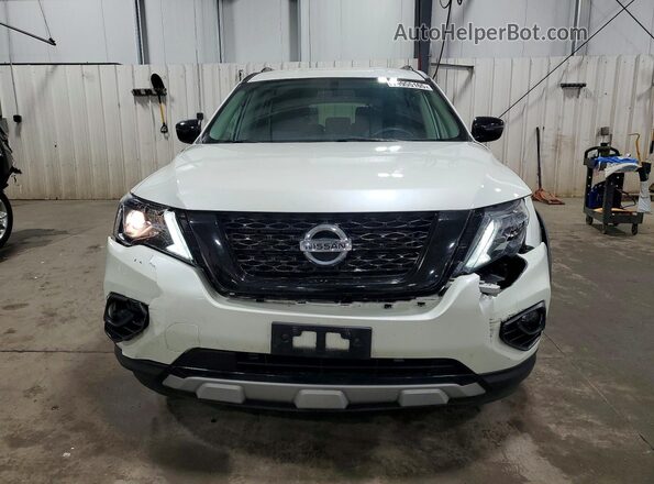5N1DR2MM3KC631791 2019 NISSAN PATHFINDER White Widok z przodu