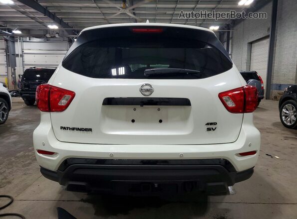 5N1DR2MM3KC631791 2019 NISSAN PATHFINDER White Widok z tyłu