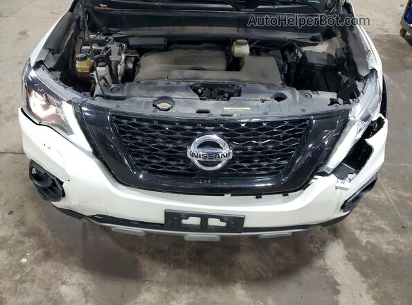 5N1DR2MM3KC631791 2019 NISSAN PATHFINDER White Widok komory silnika