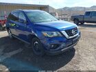 2019 Nissan Pathfinder Sv Blue vin: 5N1DR2MM4KC580267