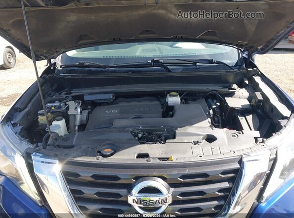 5N1DR2MM4KC580267 2019 NISSAN PATHFINDER Blue Widok z tyłu