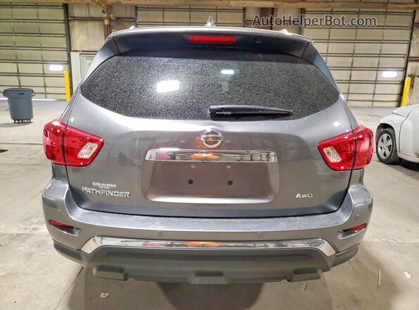 5N1DR2MM4KC594864 2019 NISSAN PATHFINDER Charcoal უკანა ხედი