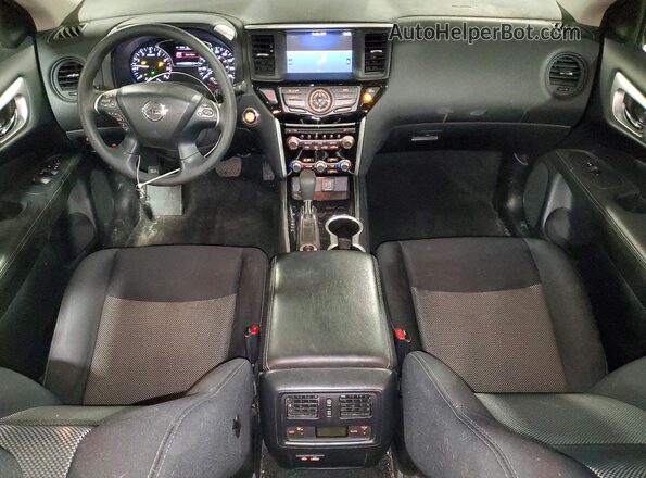 5N1DR2MM4KC594864 2019 NISSAN PATHFINDER Charcoal წინა პანელის ხედი