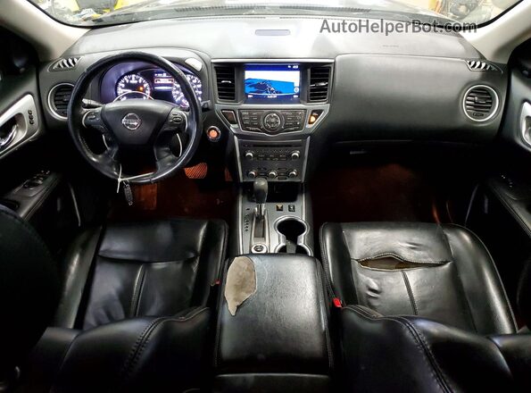 5N1DR2MM4KC612148 2019 NISSAN PATHFINDER Черный Вид панели приборов