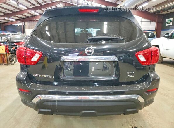 5N1DR2MM4KC612148 2019 NISSAN PATHFINDER Черный Вид сзади
