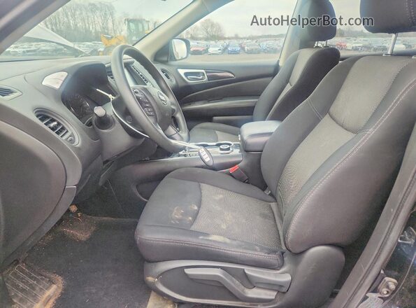 5N1DR2MM5JC643276 2018 NISSAN PATHFINDER Black Vista interior delantera
