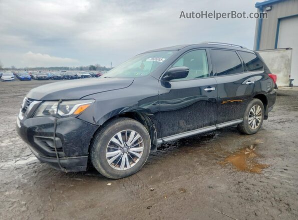 5N1DR2MM5JC643276 2018 NISSAN PATHFINDER Black Vista tres cuartos delantera izquierda