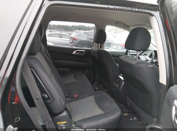 5N1DR2MM5KC587342 2019 NISSAN PATHFINDER Black VIN կոդի պիտակի տեսք
