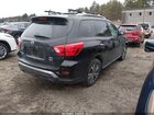 2019 Nissan Pathfinder Sv Black vin: 5N1DR2MM5KC587342