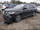 2019 Nissan Pathfinder Sv Black vin: 5N1DR2MM5KC587342