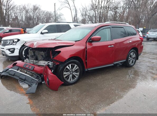 5N1DR2MM6HC912752 2017 NISSAN PATHFINDER Red Передня ліва чверть